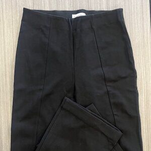 Calvin Klein pleated pull on pants Size XS, black, boot cut, never been worn